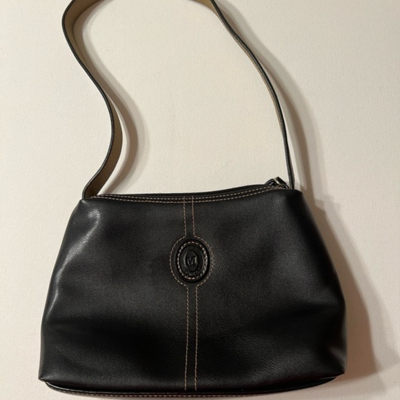 Mondani Handbags - EUC Vintage Mondani New York Black Handbag Y2K 2000s (D5)